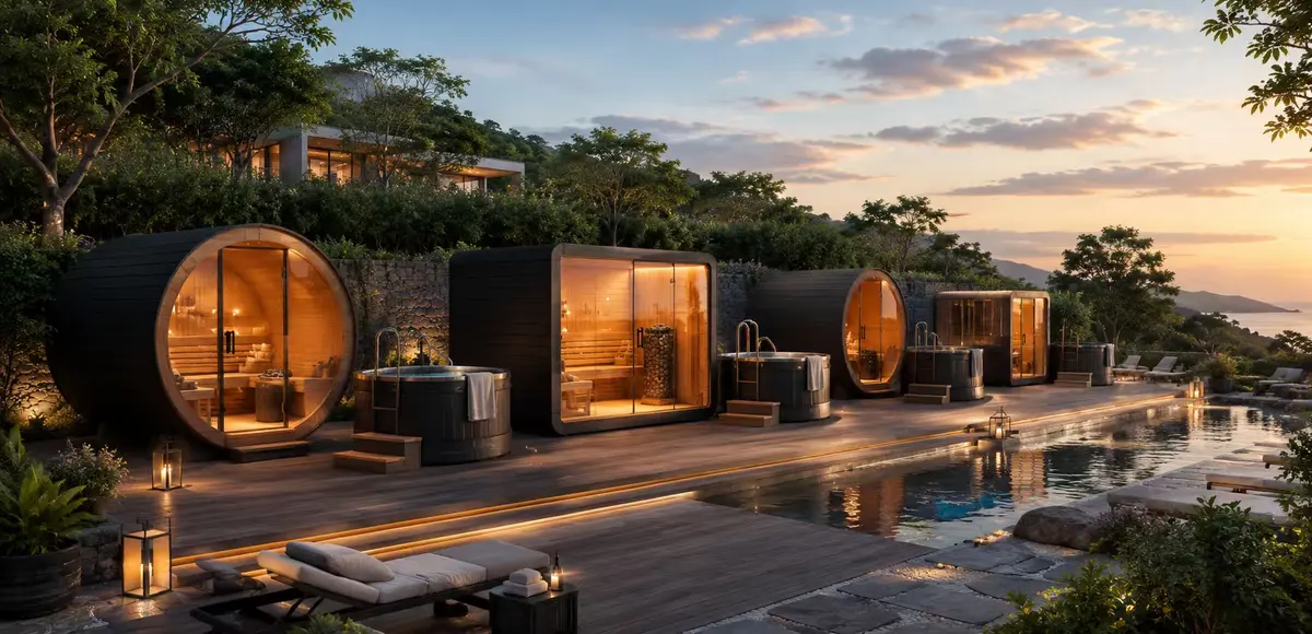 Residential Luxury Villa Sauna