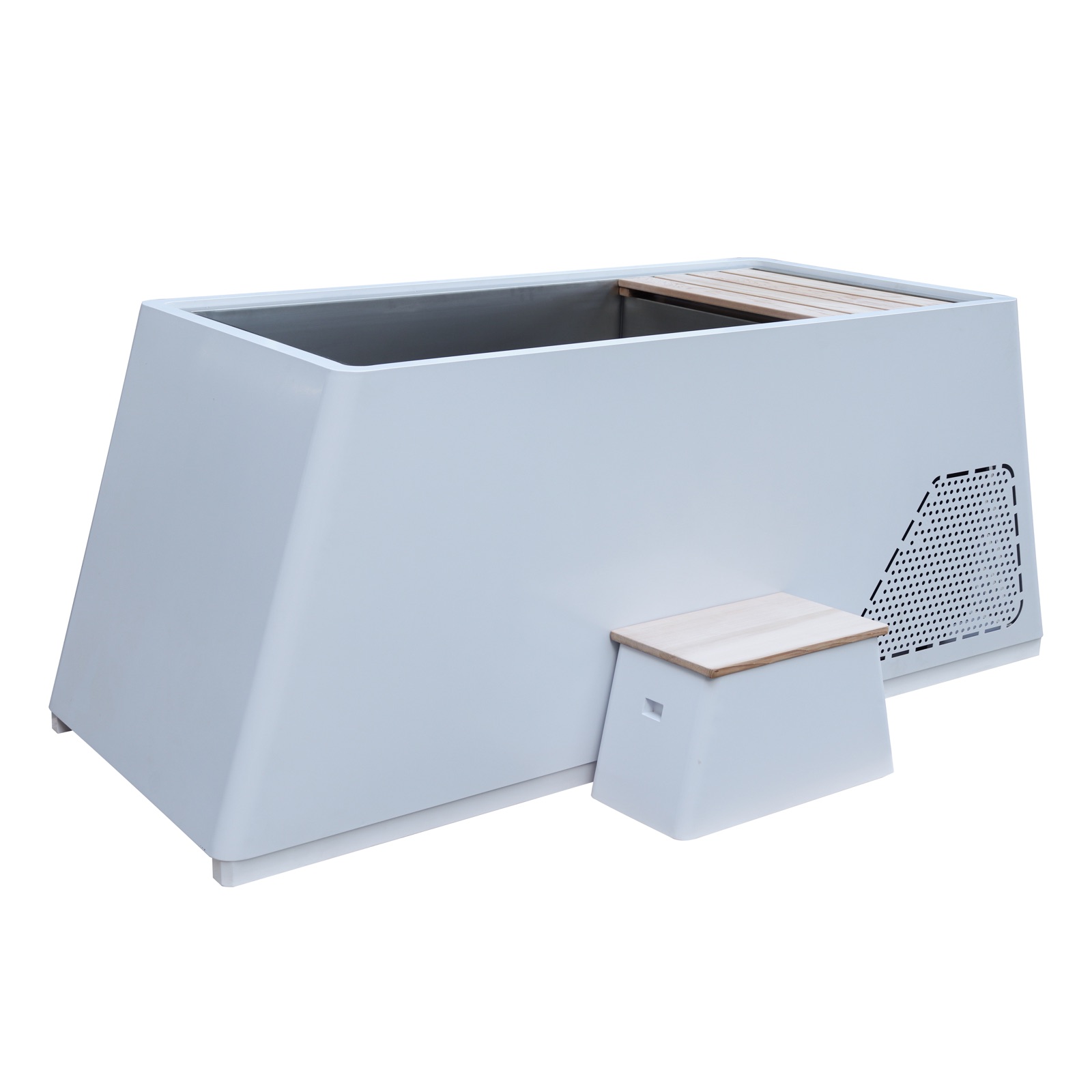 Cold Plunge Tub — 218 × 85 × 87 cm view 4