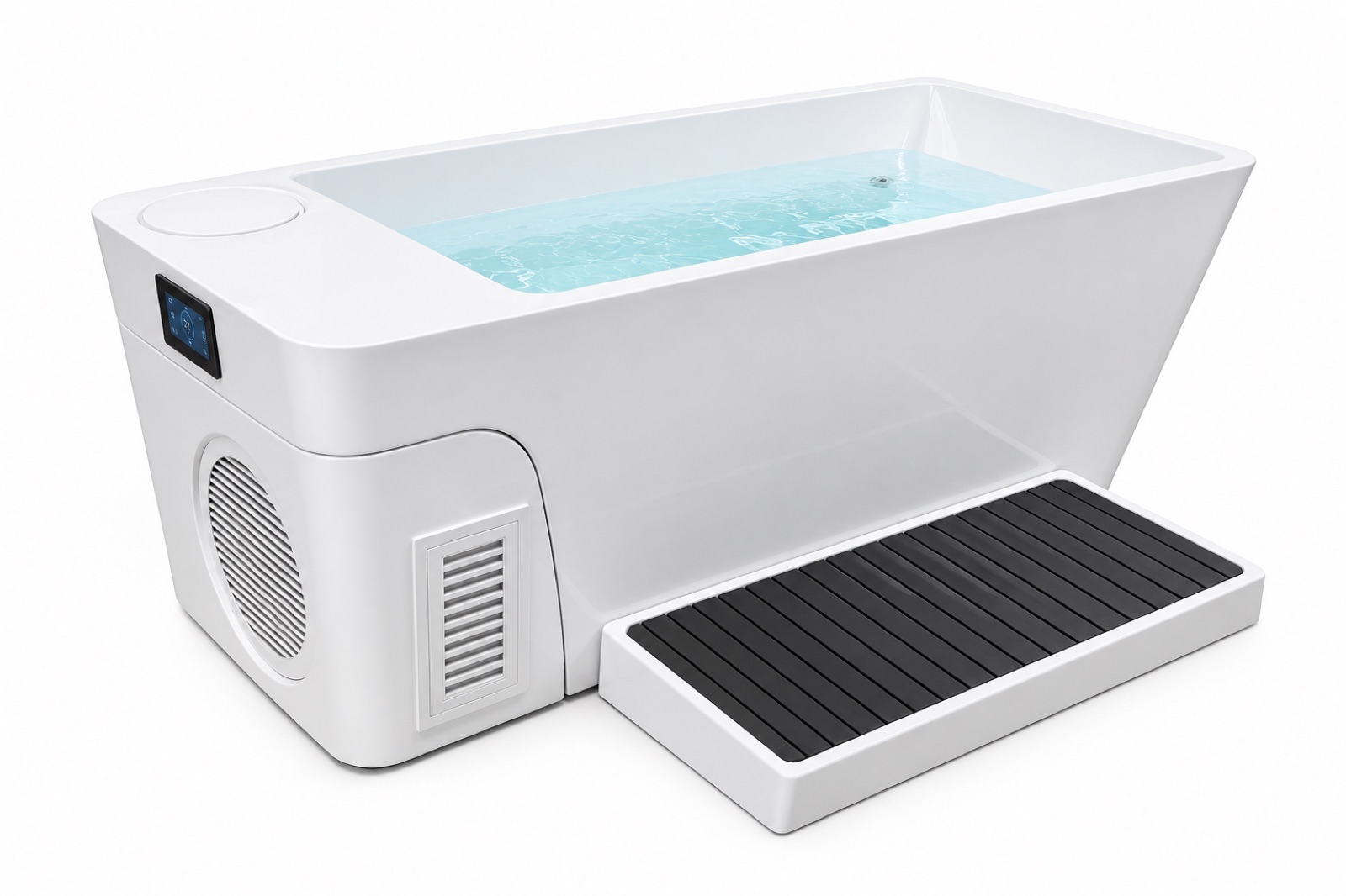 Cold Plunge Tub — 196 × 80 × 74 cm view 2