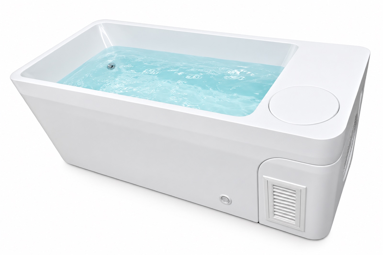 Cold Plunge Tub — 196 × 80 × 74 cm view 4