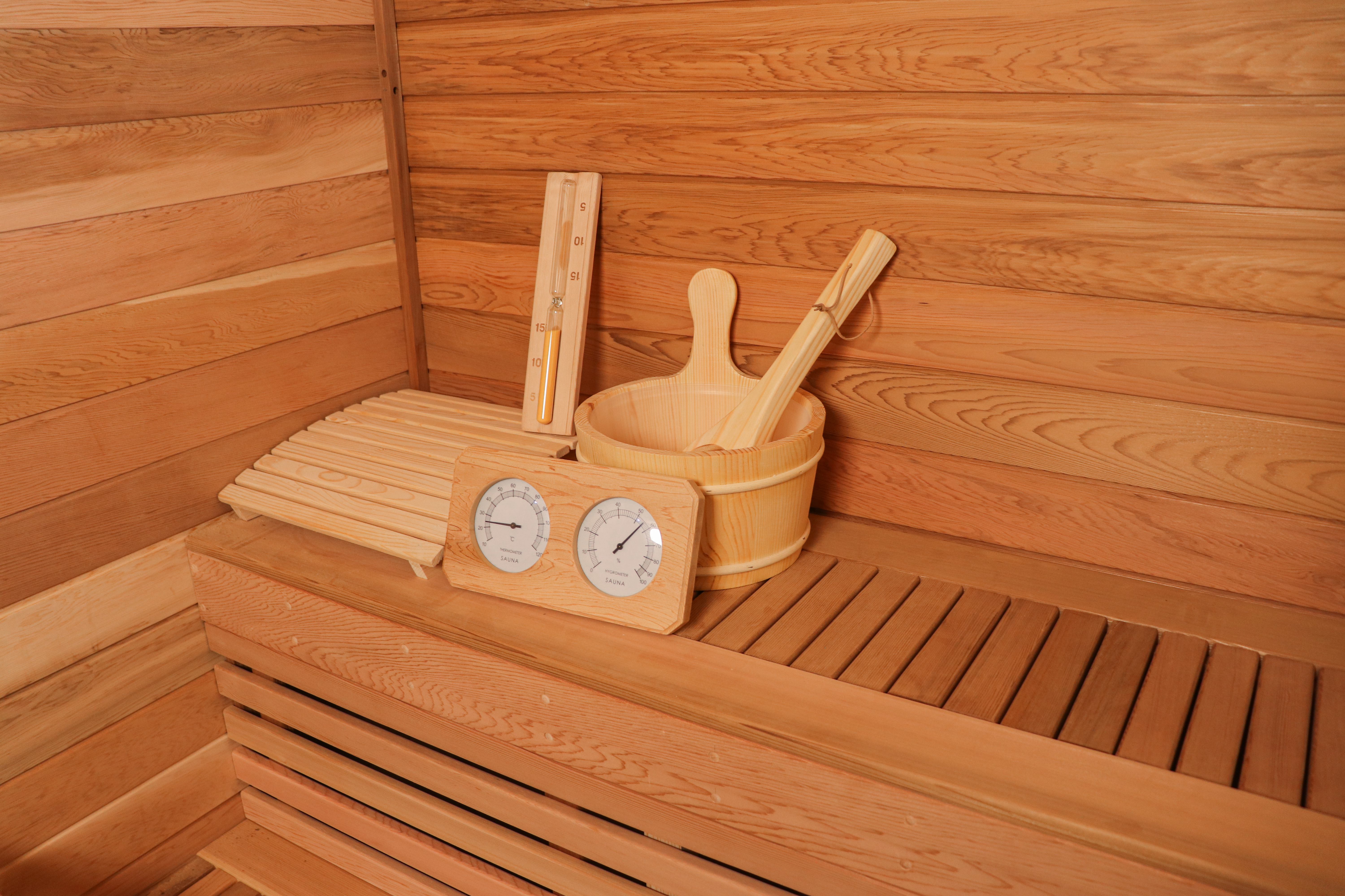SIP-SQ Outdoor Sauna — 240 × 180 × 210 cm image 3