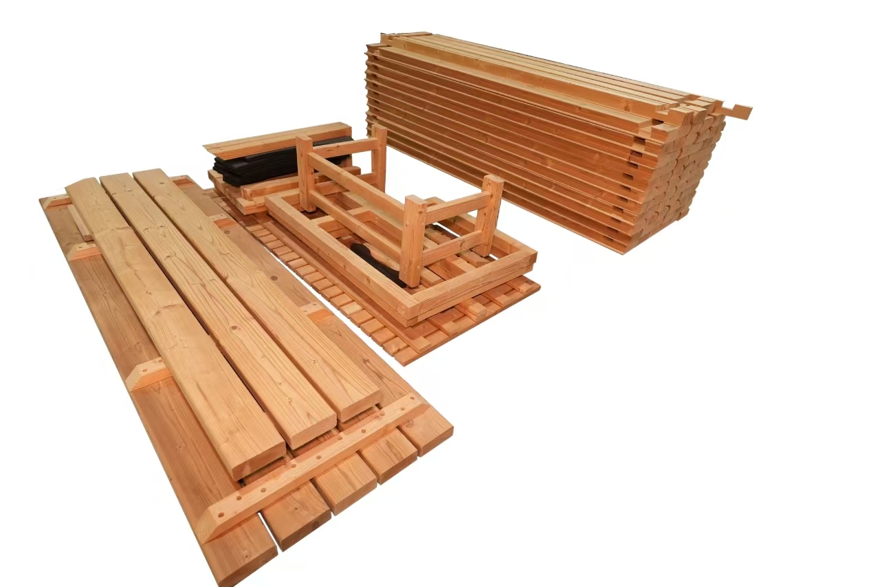 SIP-WG Outdoor Sauna — 180 × 180 × 186 cm image 3