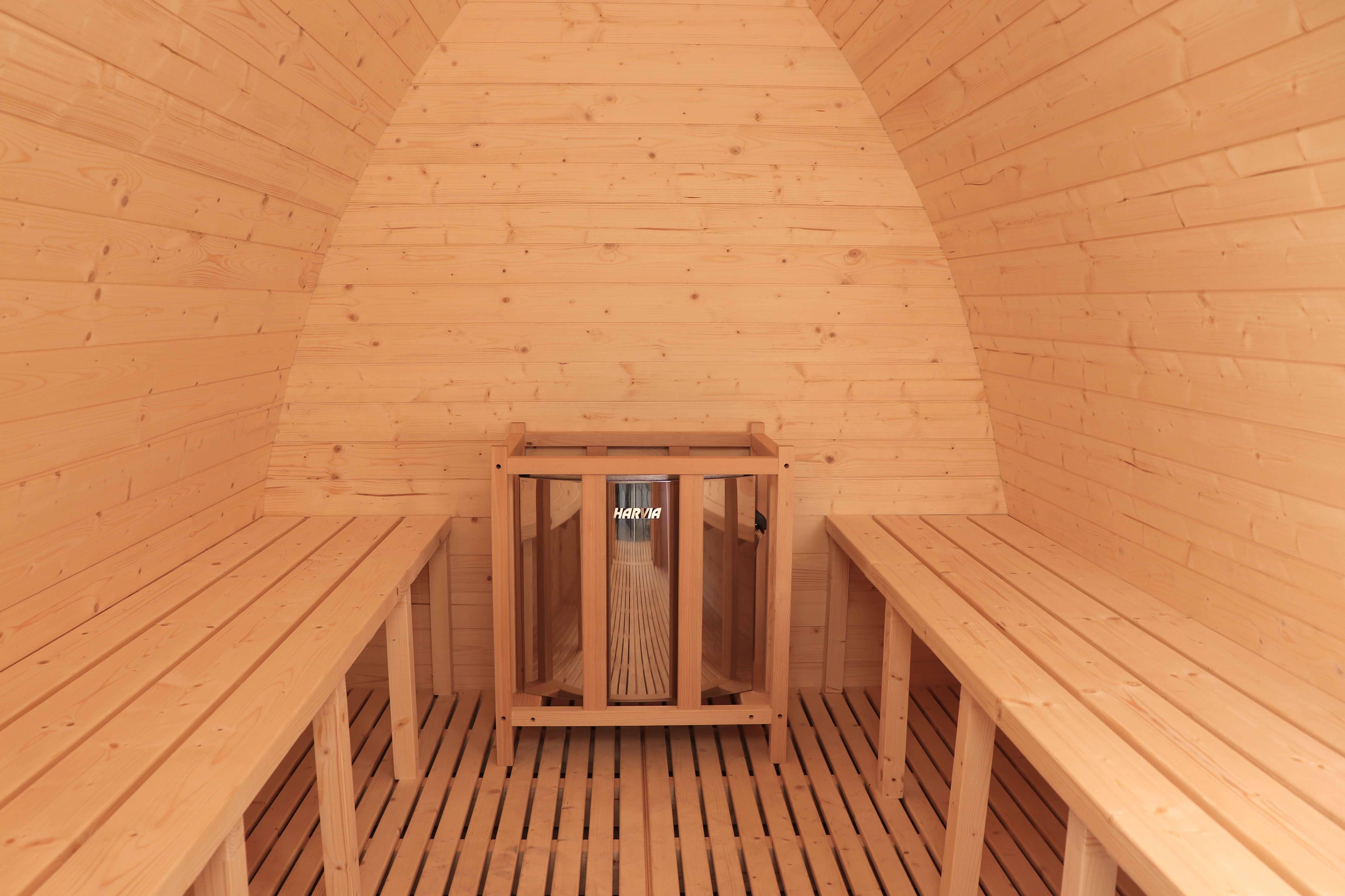 SIP-SQ Outdoor Sauna — 180 × 180 × 185 cm image 2