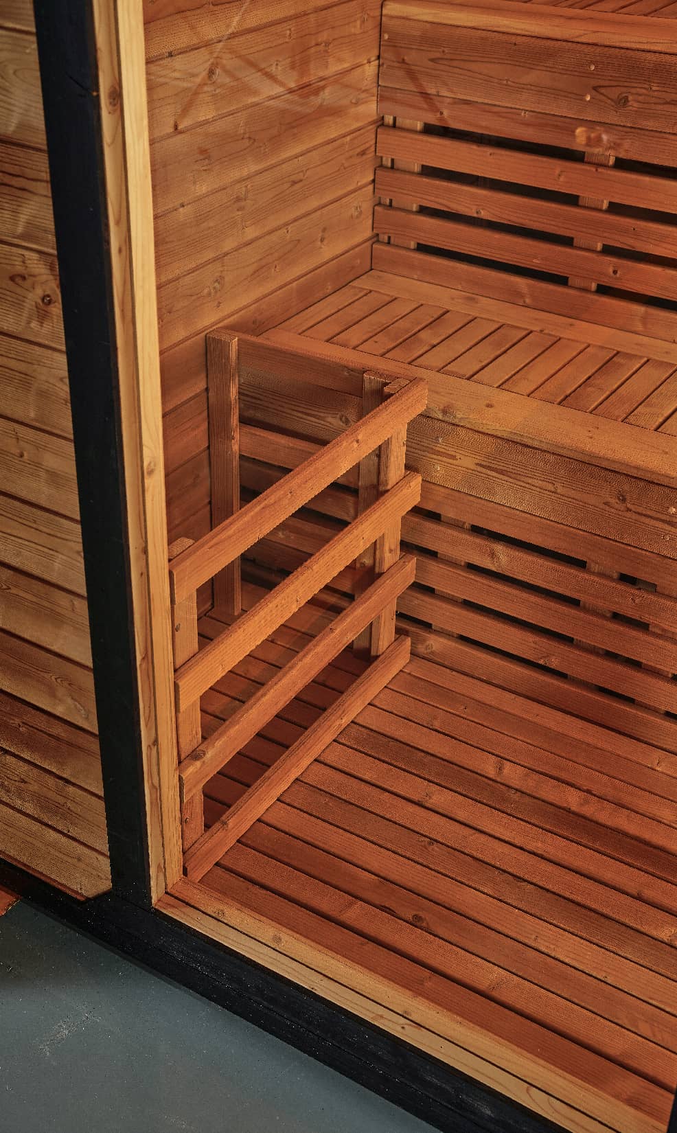 SIP-SQ Outdoor Sauna — 205 × 175 × 210 cm image 4