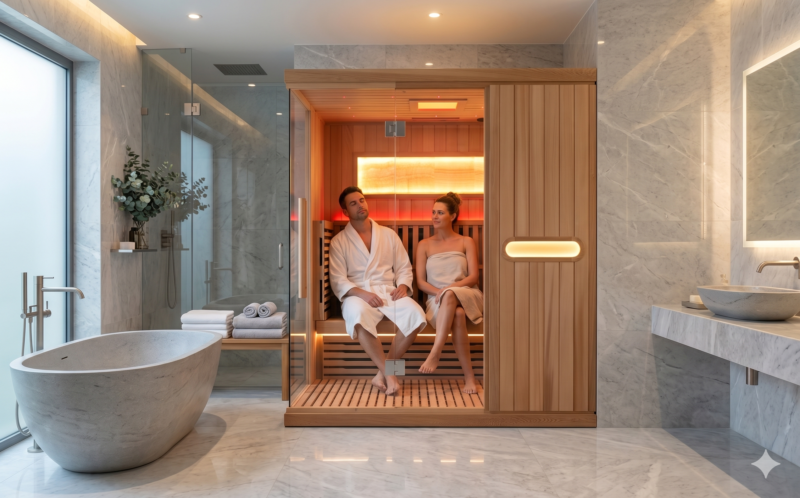 SIP-I069 Far-Infrared Sauna — 180 × 120 × 190 cm