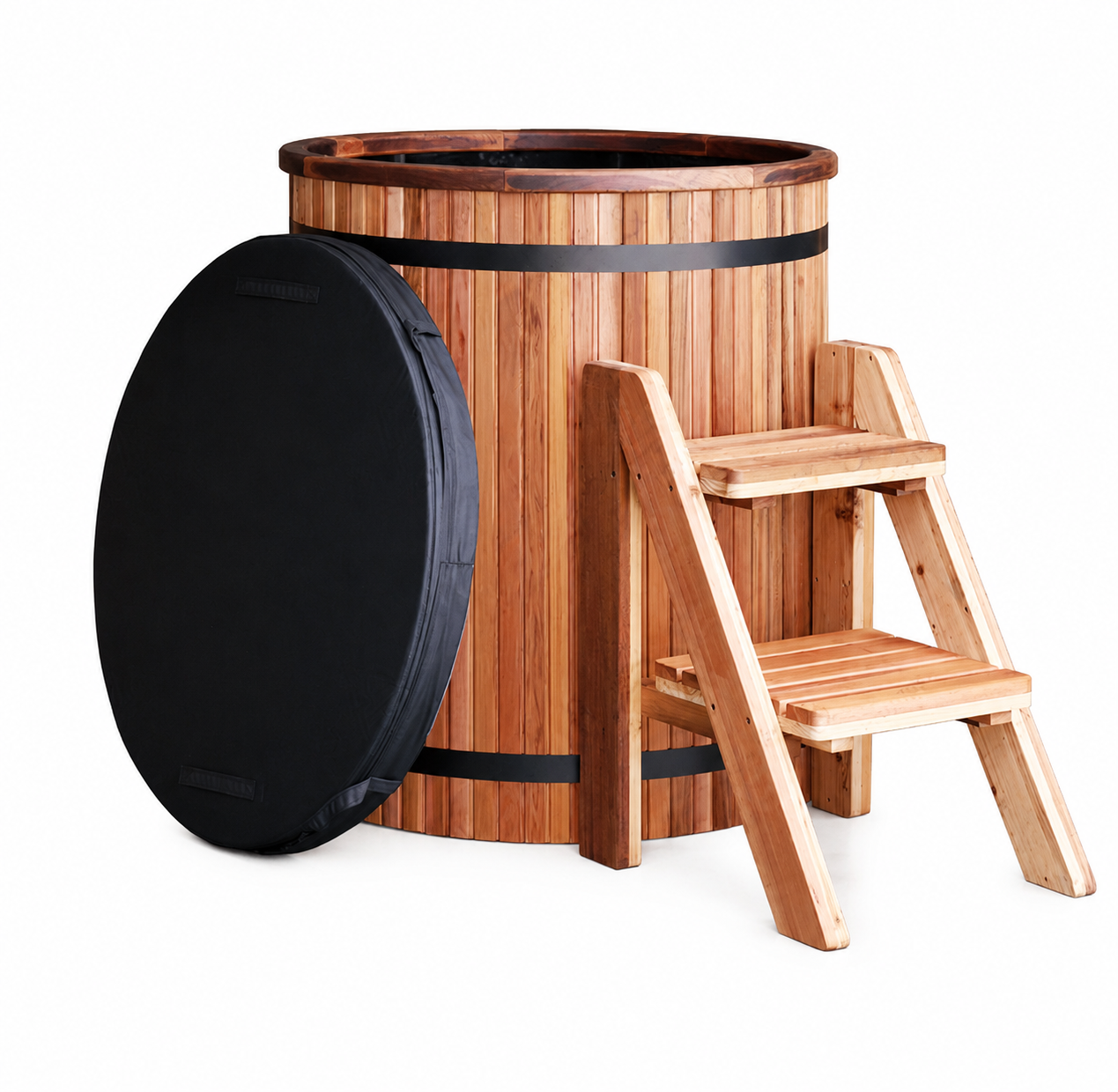 SIP-EB001 Dry-Wet Steam Sauna — 85 × 85 × 95 cm image 2