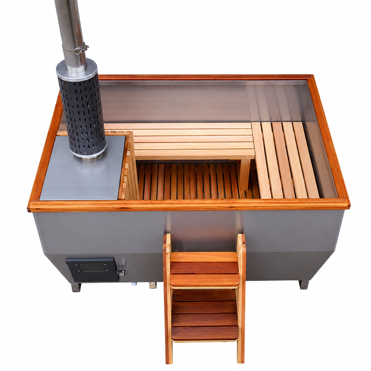 SIP-HT001 Dry-Wet Steam Sauna — 190 × 139 × 72 cm image 2